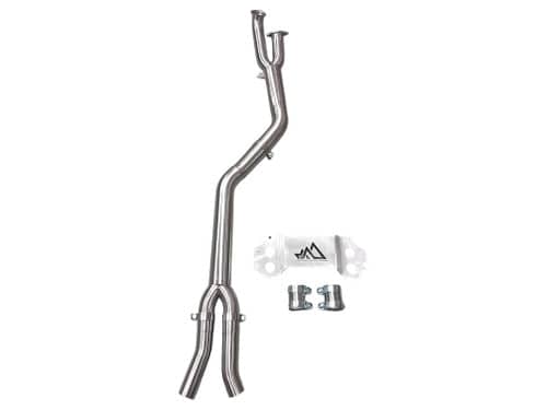 MAD BMW G8x M3 M4 Single Midpipe (Brace Included)