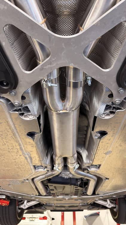 MAD BMW G90/G99 M5 - 5" Single Midpipe - MAD-137