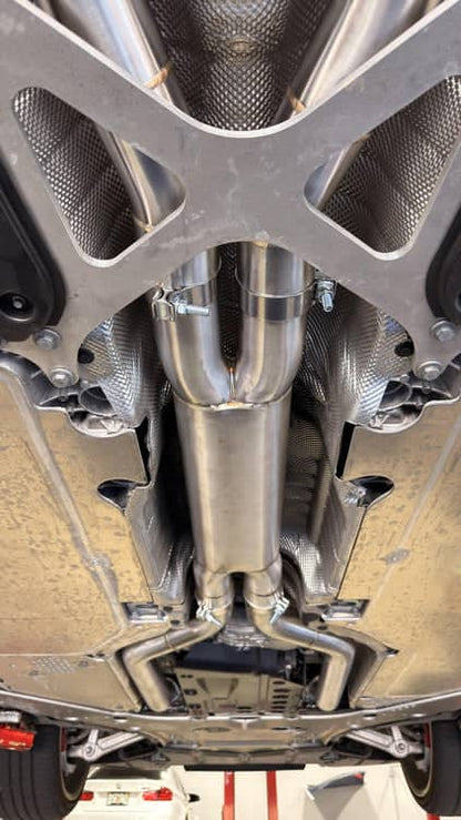 MAD BMW G90/G99 M5 - 5" Single Midpipe - MAD-137