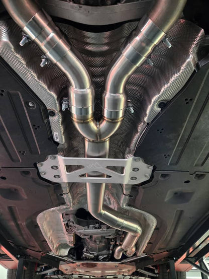 MAD BMW S58 4" Fat Boy Single Midpipe M2 G87