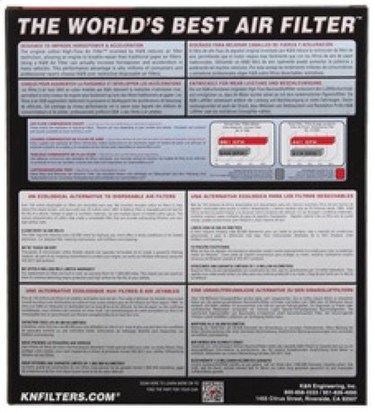 K&N 94 - 97 BMW 318IS 16V / 96 - 97 Z3 Drop In Air Filter Air Filters - Drop In