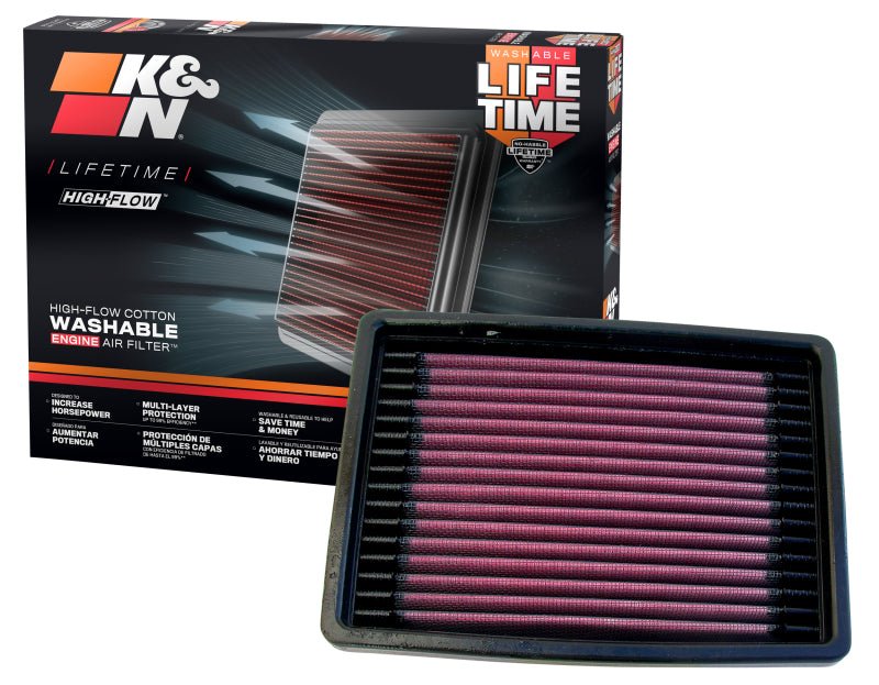 K&N Replacement Air Filter AIR FILTER, BUICK 86 - 93, CHEV 90 - 96, OLDS/PONT 86 - 96 Air Filters - Drop In