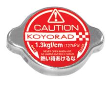 Koyo Hyper Radiator Cap - Shallow Plunger Style - Blue Label Radiator Caps