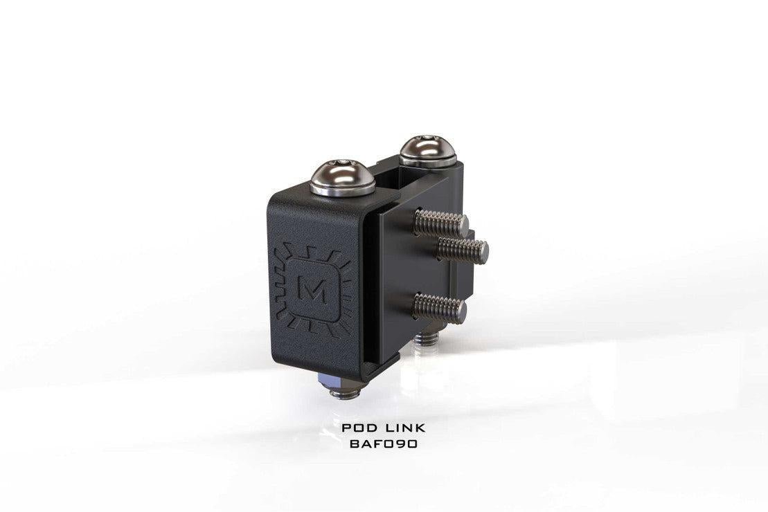 Links & Mounting Accessories: BangerBar Single Row (2Banger) - Hardware - Morimoto