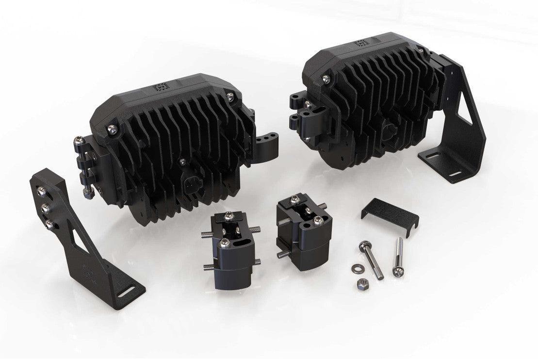 Links & Mounting Accessories: BangerBar Triple Row (BigBanger) - Hardware - Morimoto