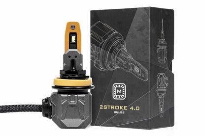 (Low Beam) H11/H9/H8: Morimoto 2Stroke 4.0 LED Bulbs - LED Low/High/Fog - Morimoto