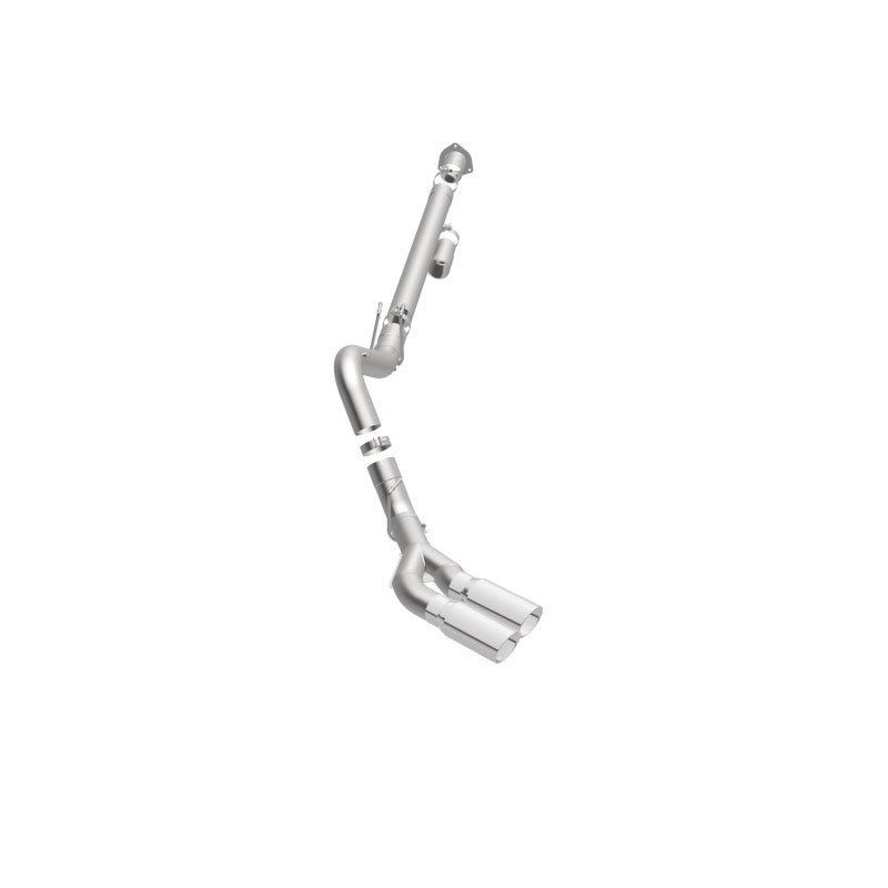 MagnaFlow 08-17 Ford F-250/F-350/F-450 4.6L/6.7 DPF-Back SS 4in Dual Single Passenger Side Rear Exit-DPF Back-Magnaflow