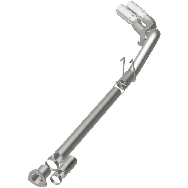 MagnaFlow 08-17 Ford F-250/F-350/F-450 4.6L/6.7 DPF-Back SS 4in Dual Single Passenger Side Rear Exit-DPF Back-Magnaflow