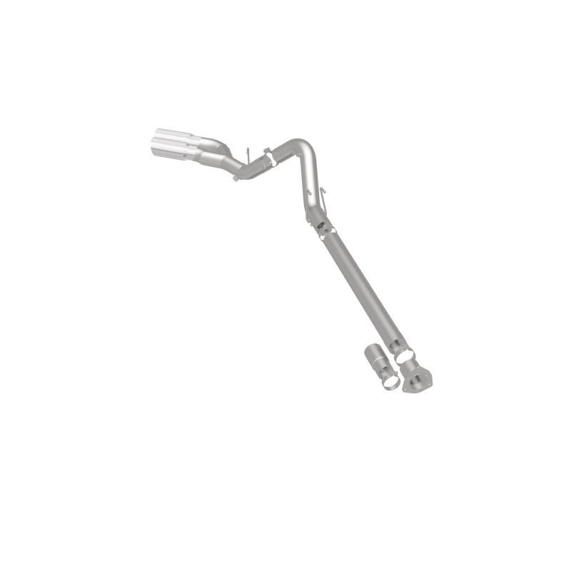 MagnaFlow 08-17 Ford F-250/F-350/F-450 4.6L/6.7 DPF-Back SS 4in Dual Single Passenger Side Rear Exit-DPF Back-Magnaflow