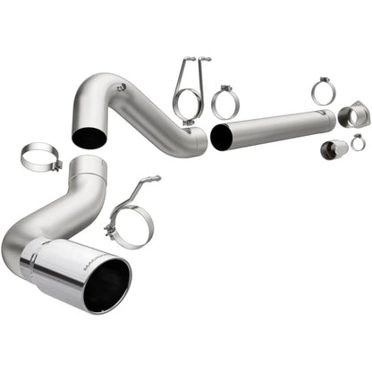 MagnaFlow 08-17 Ford F-250/F-350/F-450 6.4L/6.7L DPF-Back SS 5in Single Passenger Side Rear Exit-DPF Back-Magnaflow