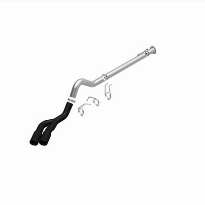 MagnaFlow 08-18 Ford F-250/F-350/F-450 4.6L/6.7 DPF-Back Black 4in Dual Single Rear Exit-DPF Back-Magnaflow