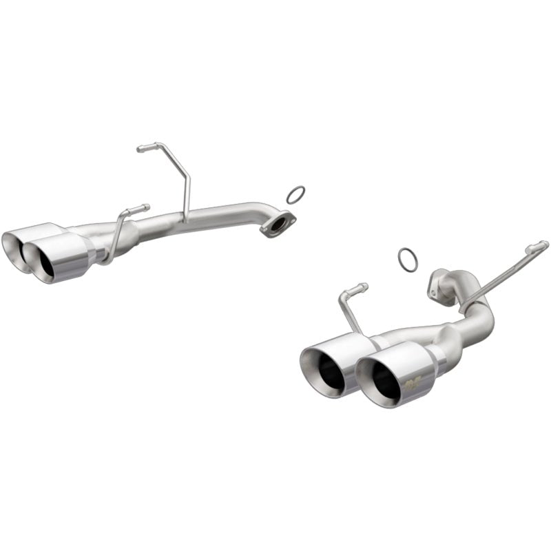 MagnaFlow 11-14 Subaru Impreza / 15-19 Subaru WRX/STI Competition Axle Back w/ Quad Polished Tips-Axle Back-Magnaflow