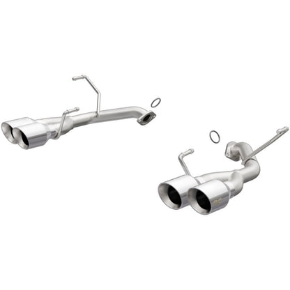 MagnaFlow 11-14 Subaru Impreza / 15-19 Subaru WRX/STI Competition Axle Back w/ Quad Polished Tips-Axle Back-Magnaflow
