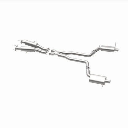 MagnaFlow 12 Jeep Grand Cherokee V8 6.4L Dual Split Rear Exit Stainless Cat Back Performance Exhaust-Catback-Magnaflow