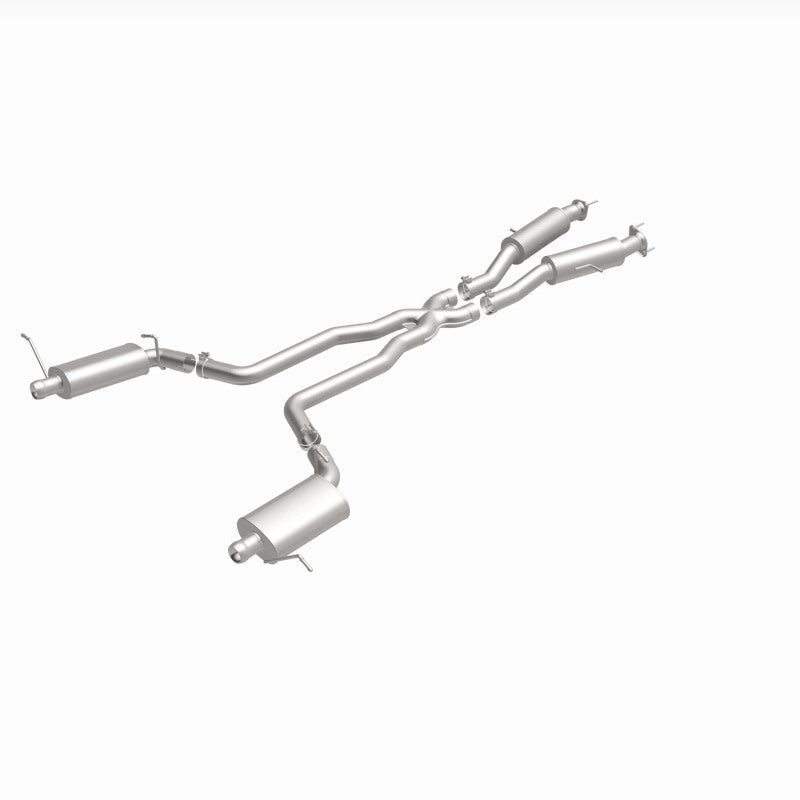 MagnaFlow 12 Jeep Grand Cherokee V8 6.4L Dual Split Rear Exit Stainless Cat Back Performance Exhaust-Catback-Magnaflow