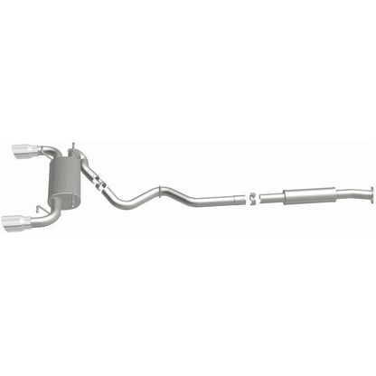 MagnaFlow 13 Scion FR-S / 13 Subaru BRZ Dual Split Rear Exit Stainless Cat Back Performance Exhaust-Catback-Magnaflow