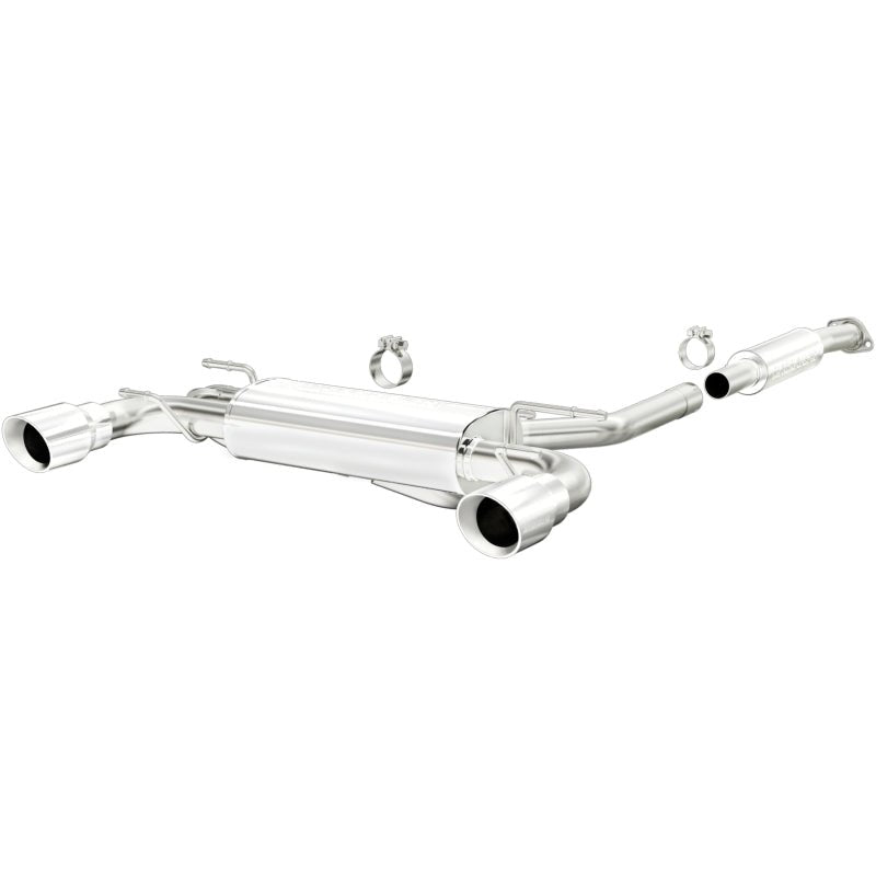 MagnaFlow 13 Scion FR-S / 13 Subaru BRZ Dual Split Rear Exit Stainless Cat Back Performance Exhaust-Catback-Magnaflow