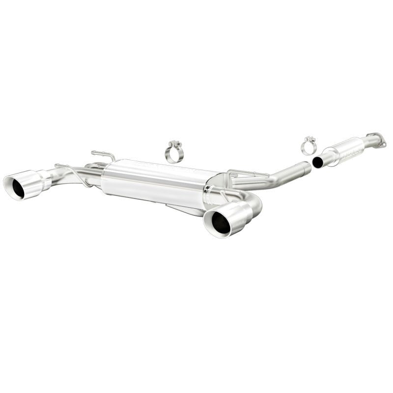 MagnaFlow 13 Scion FR-S / 13 Subaru BRZ Dual Split Rear Exit Stainless Cat Back Performance Exhaust-Catback-Magnaflow