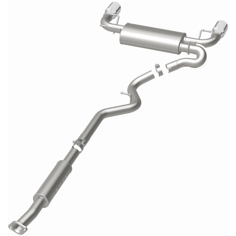 MagnaFlow 13 Scion FR-S / 13 Subaru BRZ Dual Split Rear Exit Stainless Cat Back Performance Exhaust-Catback-Magnaflow