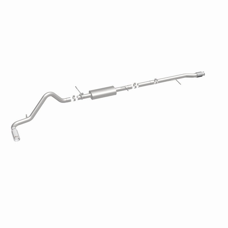 Magnaflow 14 Chevy Silverado V8 5.3L CC/EC Cab Single P/S Rear Exit Stainless Cat Back Perf Exhaust-Catback-Magnaflow