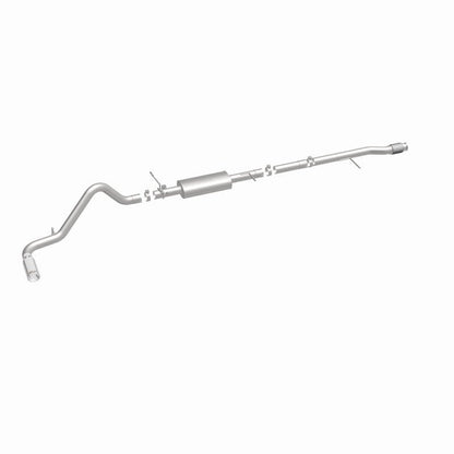 Magnaflow 14 Chevy Silverado V8 5.3L CC/EC Cab Single P/S Rear Exit Stainless Cat Back Perf Exhaust-Catback-Magnaflow