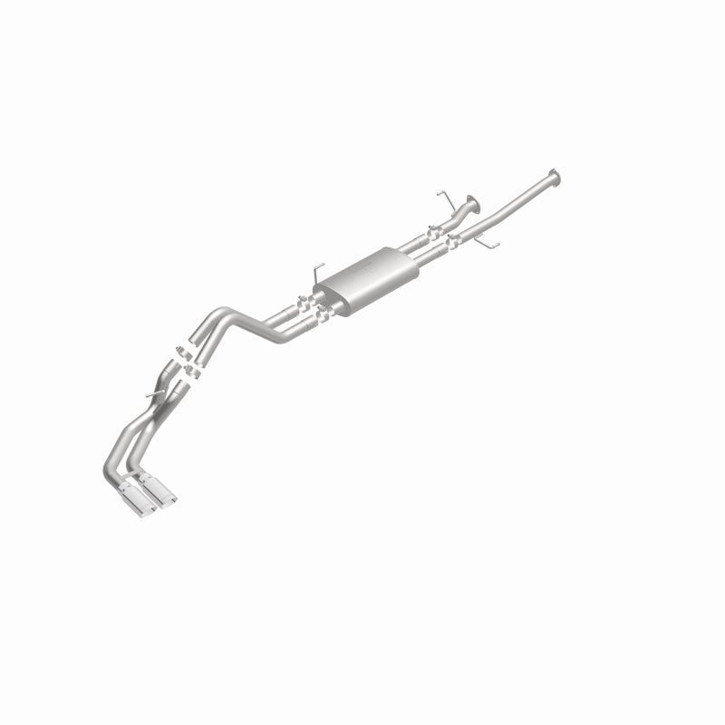MagnaFlow 14 Toyota Tundra V8 4.6L/5.7L Stainless C/b Exhaust Dual same side pass. rear tire-Catback-Magnaflow