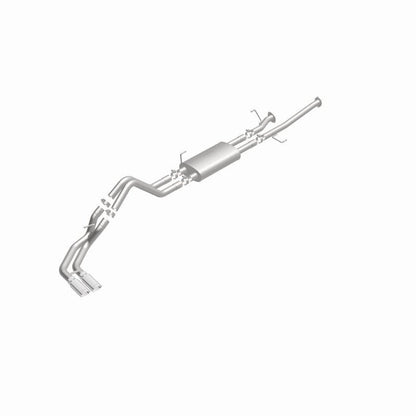 MagnaFlow 14 Toyota Tundra V8 4.6L/5.7L Stainless C/b Exhaust Dual same side pass. rear tire-Catback-Magnaflow