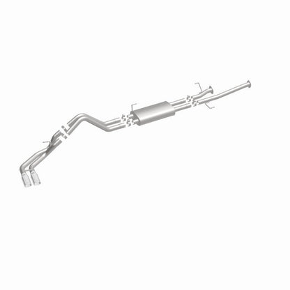 MagnaFlow 14 Toyota Tundra V8 4.6L/5.7L Stainless C/b Exhaust Dual same side pass. rear tire-Catback-Magnaflow