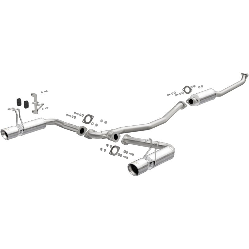 MagnaFlow 16-18 Honda Civic L4 2.0L Street Series Cat-Back Exhaust w/ Polished Tips-Catback-Magnaflow
