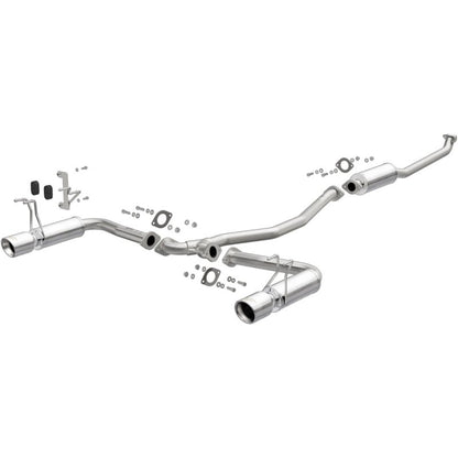 MagnaFlow 16-18 Honda Civic L4 2.0L Street Series Cat-Back Exhaust w/ Polished Tips-Catback-Magnaflow