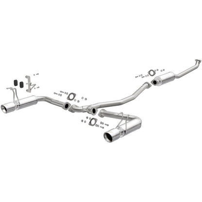 MagnaFlow 16-18 Honda Civic L4 2.0L Street Series Cat-Back Exhaust w/ Polished Tips-Catback-Magnaflow