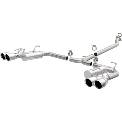 MagnaFlow 18-19 Toyota Camry XSE 2.5L (FWD) Street Series Cat-Back Exhaust w/4in Polished Quad Tips-Catback-Magnaflow