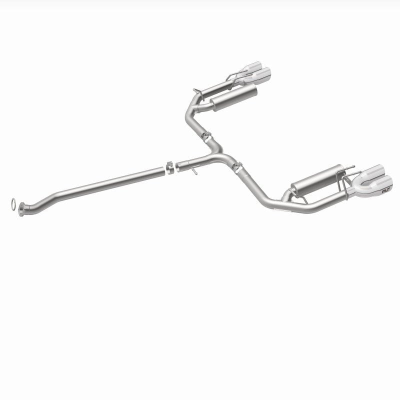 MagnaFlow 18-19 Toyota Camry XSE 2.5L (FWD) Street Series Cat-Back Exhaust w/4in Polished Quad Tips-Catback-Magnaflow