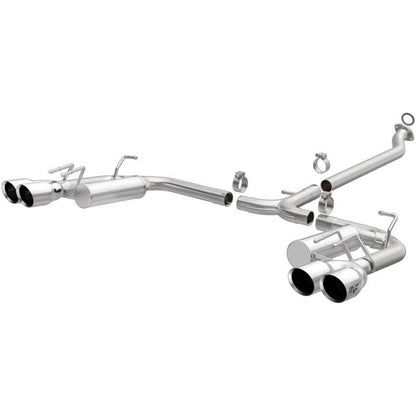 MagnaFlow 18-19 Toyota Camry XSE 2.5L (FWD) Street Series Cat-Back Exhaust w/4in Polished Quad Tips-Catback-Magnaflow