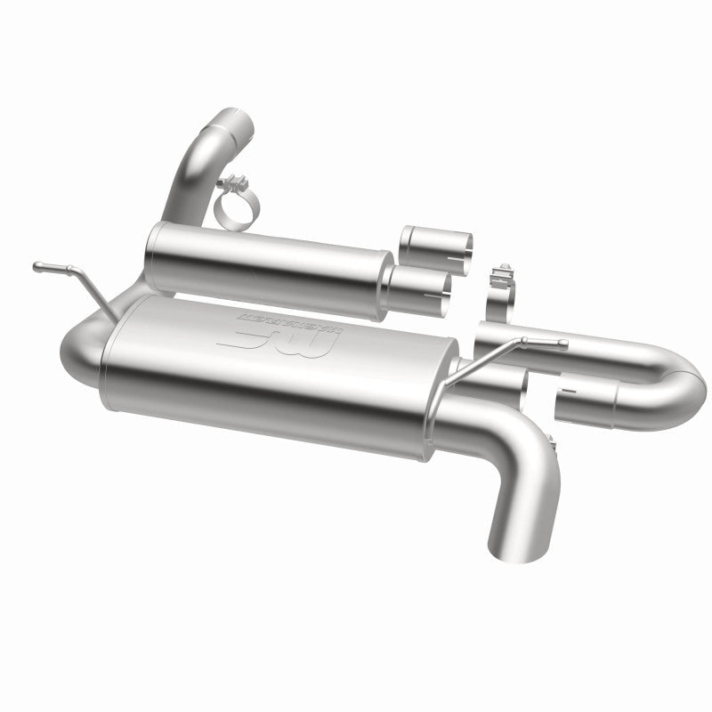 MagnaFlow 18-23 Jeep Wrangler JL 2.0L/3.6L Overland Series Axle-Back Exhaust-Axle Back-Magnaflow