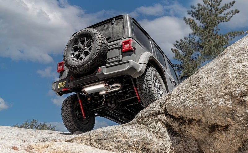 MagnaFlow 18-23 Jeep Wrangler JL 2.0L/3.6L Overland Series Axle-Back Exhaust-Axle Back-Magnaflow