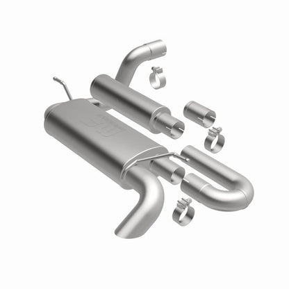 MagnaFlow 18-23 Jeep Wrangler JL 2.0L/3.6L Overland Series Axle-Back Exhaust-Axle Back-Magnaflow
