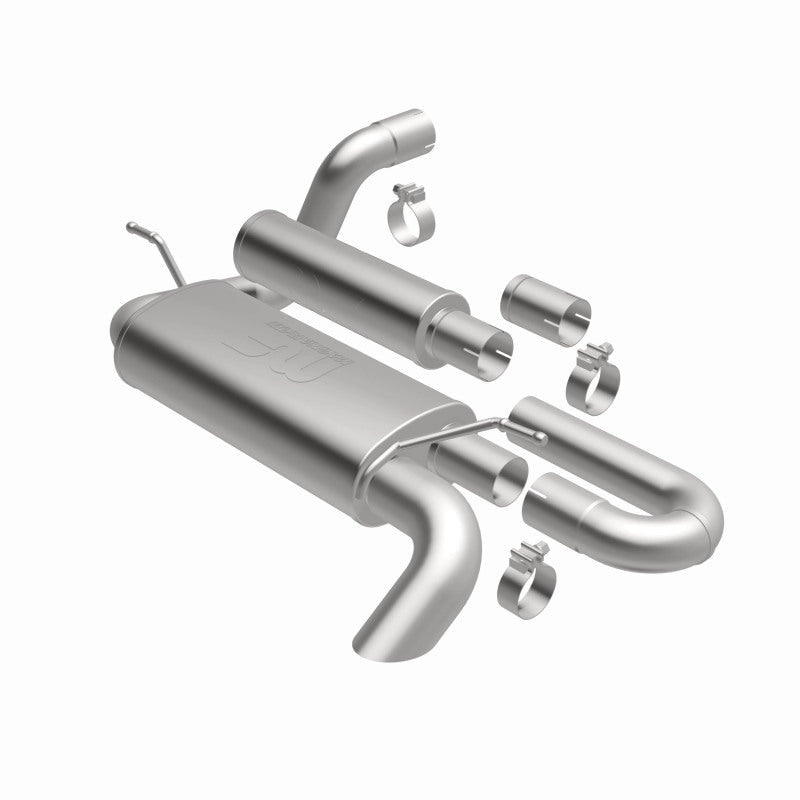 MagnaFlow 18-23 Jeep Wrangler JL 2.0L/3.6L Overland Series Axle-Back Exhaust-Axle Back-Magnaflow