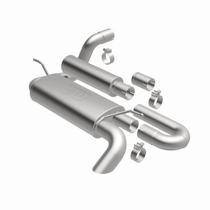 MagnaFlow 18-23 Jeep Wrangler JL 2.0L/3.6L Overland Series Axle-Back Exhaust-Axle Back-Magnaflow