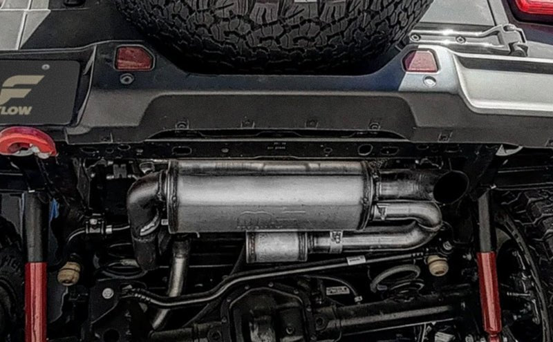 MagnaFlow 18-23 Jeep Wrangler JL 2.0L/3.6L Overland Series Axle-Back Exhaust-Axle Back-Magnaflow