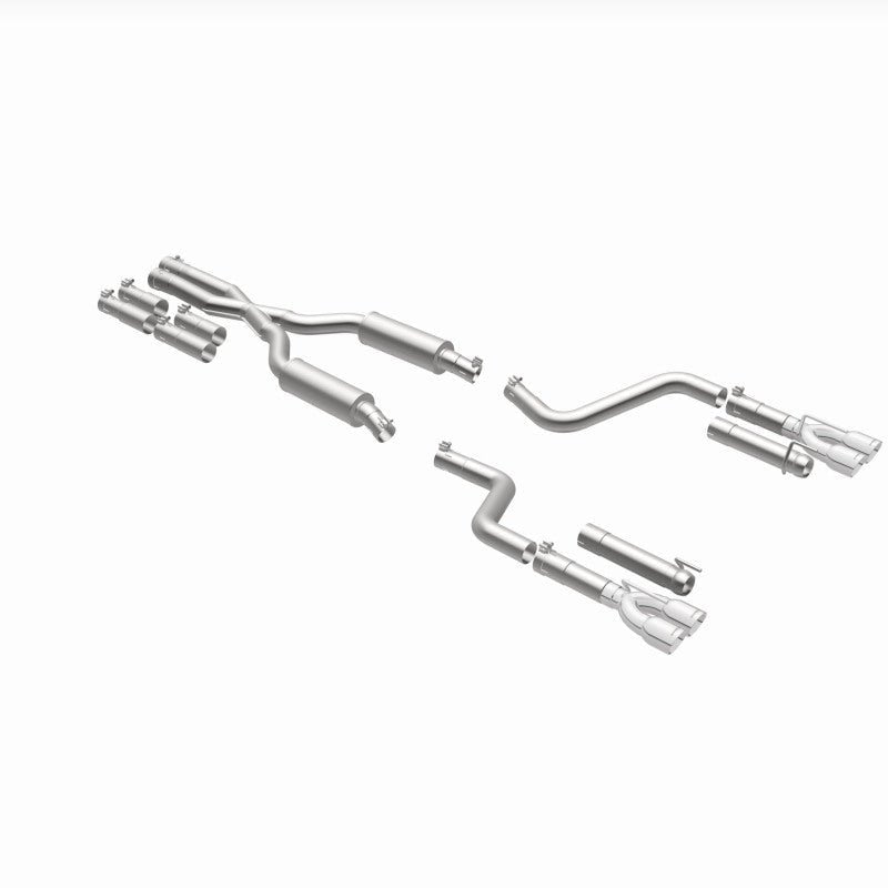 MagnaFlow 2017+ Dodge Challenger 409 SS Polished 3in Quad Tips Cat-Back Exhaust-Catback-Magnaflow