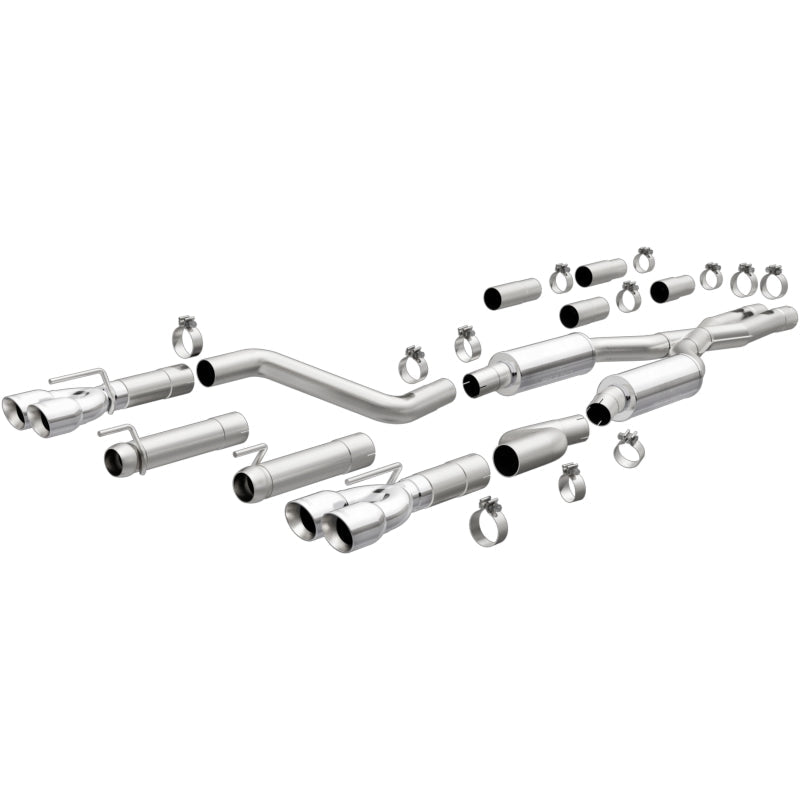 MagnaFlow 2017+ Dodge Challenger 409 SS Polished 3in Quad Tips Cat-Back Exhaust-Catback-Magnaflow