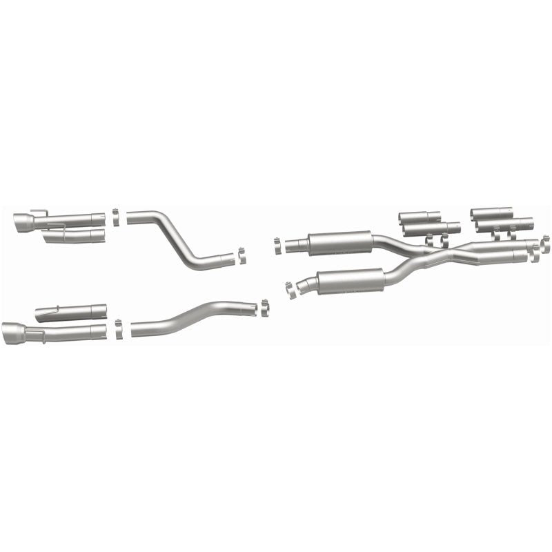 MagnaFlow 2017+ Dodge Charger 409 SS Polished 3in Quad Tips Cat-Back Exhaust-Catback-Magnaflow