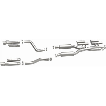 MagnaFlow 2017+ Dodge Charger 409 SS Polished 3in Quad Tips Cat-Back Exhaust-Catback-Magnaflow