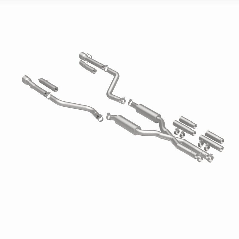 MagnaFlow 2017+ Dodge Charger 409 SS Polished 3in Quad Tips Cat-Back Exhaust-Catback-Magnaflow