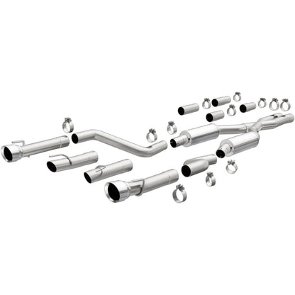 MagnaFlow 2017+ Dodge Charger 409 SS Polished 3in Quad Tips Cat-Back Exhaust-Catback-Magnaflow