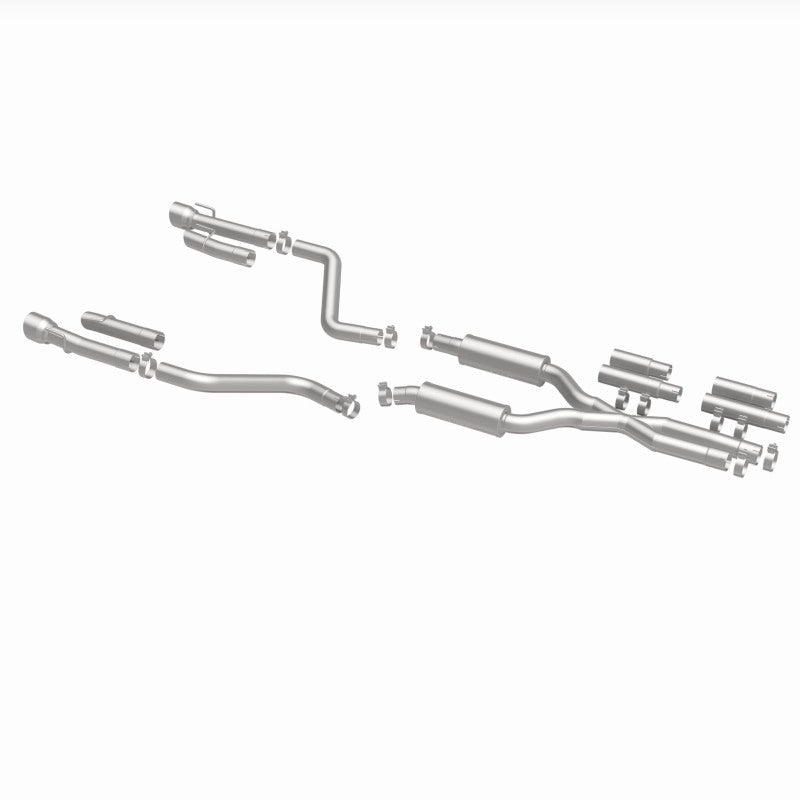 MagnaFlow 2017+ Dodge Charger 409 SS Polished 3in Quad Tips Cat-Back Exhaust-Catback-Magnaflow