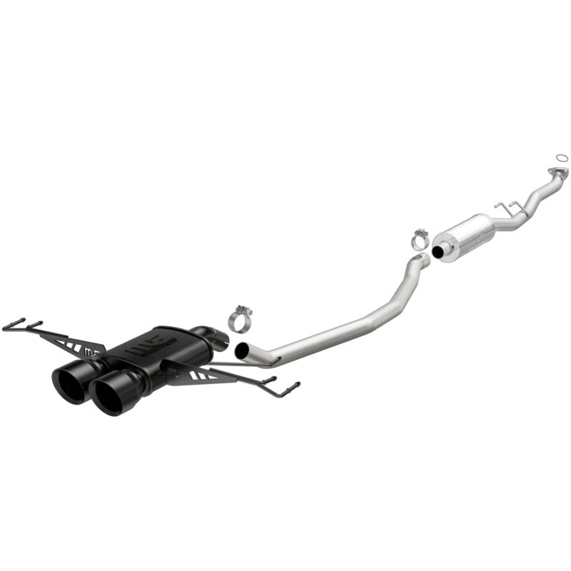 MagnaFlow 2017 Honda Civic L4 1.5L Street Series Cat-Back Exhaust w/ Black Tips-Catback-Magnaflow