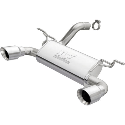 MagnaFlow 2018+ Jeep Wrangler 3.6L Dual Polished Tip Axle-Back Exhaust-Axle Back-Magnaflow