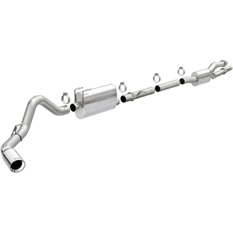 MagnaFlow 2020 Ford F250/F350 3.5in Street Series Cat-Back Exhaust Rear Passenger Exit-Polished Tip-Catback-Magnaflow